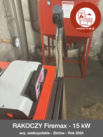 MONTAŻ - RAKOCZY Fire Max - 15 kW - woj. wielkopolskie