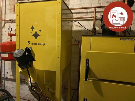 MONTAŻ - PEREKO QmPell - 18 kW - woj. zachodniopomorskie