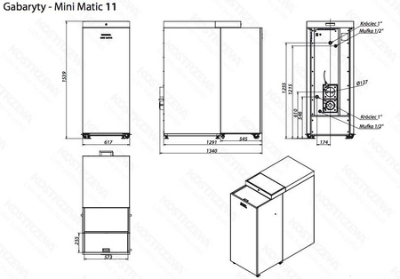KOSTRZEWA Mini Matic - 11 kW