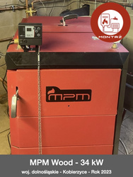 MONTAŻ - MPM Wood - 34 kW   woj. dolnośląskie
