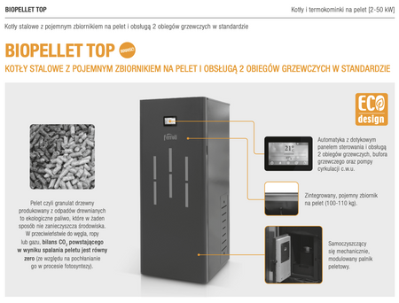 FERROLI BioPellet TOP - 8 kW
