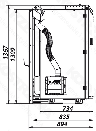 KOSTRZEWA EEI Pellets - 24 kW