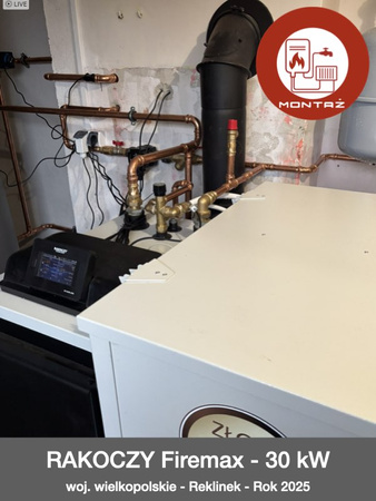 MONTAŻ - RAKOCZY Fire Max - 30 kW - woj. wielkopolskie