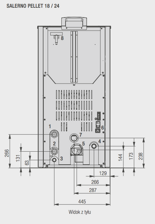 FERROLI Salerno Pellet - 18 kW